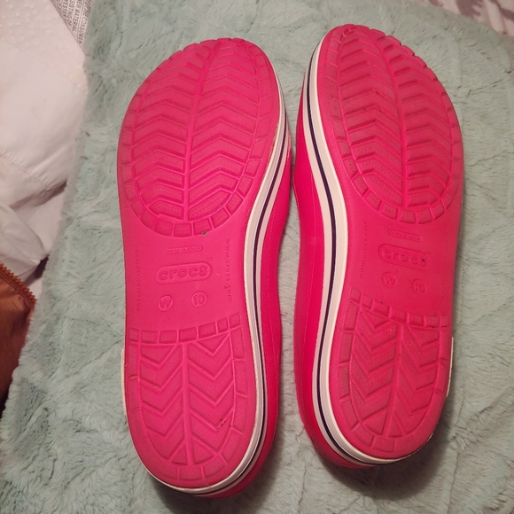 Crocs Off Court Clog  Crocs | Red Flats White Stripe Navy Platform Slip On Shoes